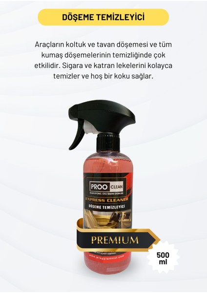 Oto Döşeme Temizleyici Premium 500ML fiyatları