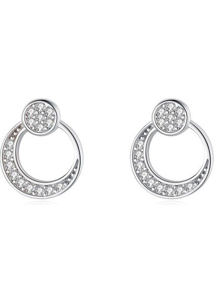 S925 Gümüş Ay Küpe (Yurt Dışından) fiyatları