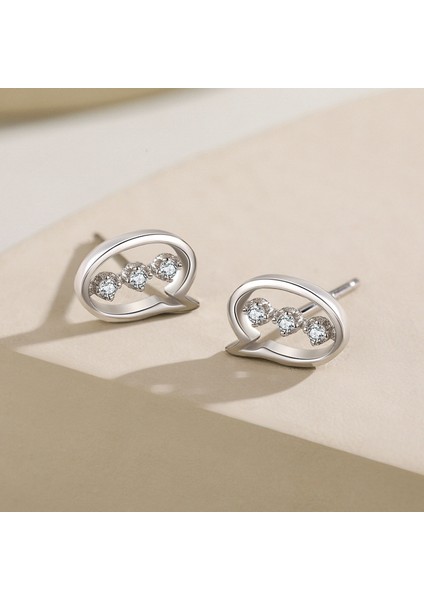 S925 Gümüş Sembol Küpe (Yurt Dışından) fiyatları