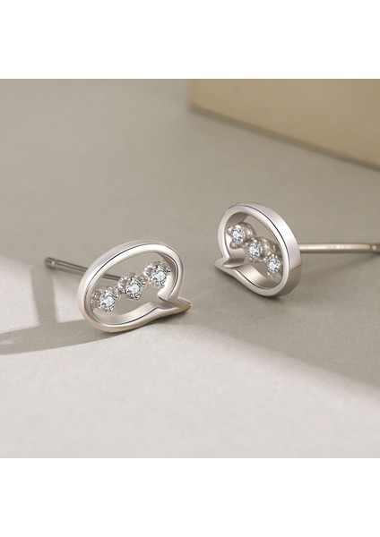 S925 Gümüş Sembol Küpe (Yurt Dışından) modelleri