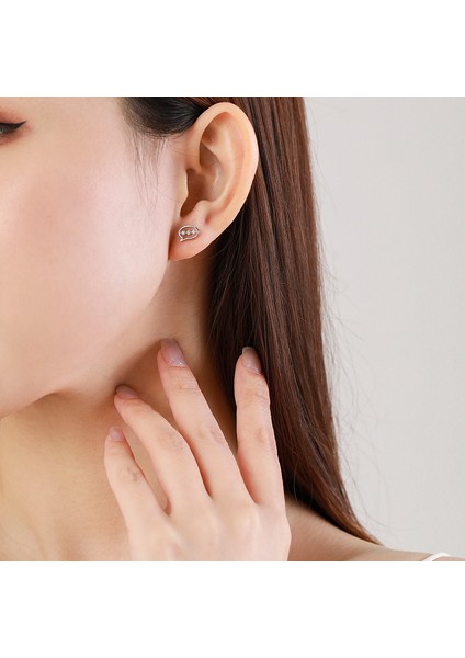 S925 Gümüş Sembol Küpe (Yurt Dışından) fırsatları