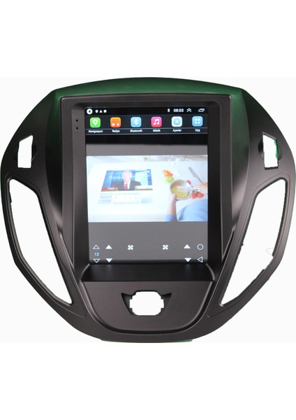 Ford Courier 9.7" Tesla 2014-2023 Cdsiz Araçlara Uyumlu Multimedya