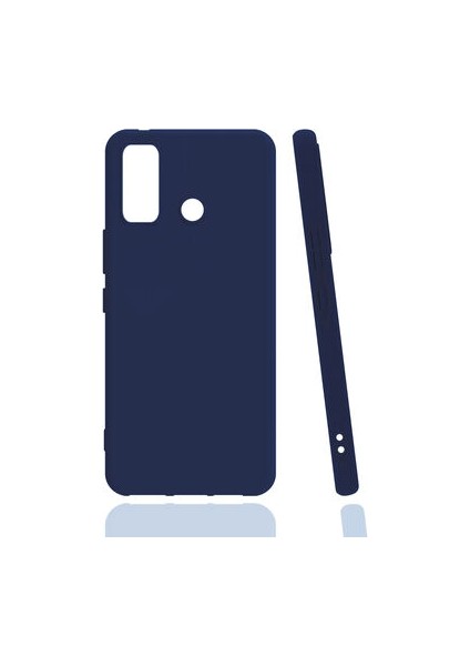 Reeder P13 Blue Max Pro Lite Kılıf Mat Yapılı ve Soft Venice Premium Silikon Kapak