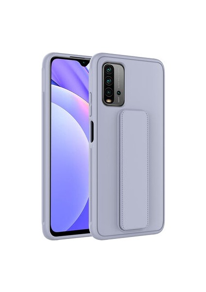 Redmi 9t Kılıf Şık ve Stantlı Qstand Premium Kapak