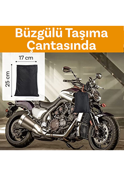 Honda Forza 250  Fitilli Motosiklet Brandası Çadır Örtü - Miflonlu