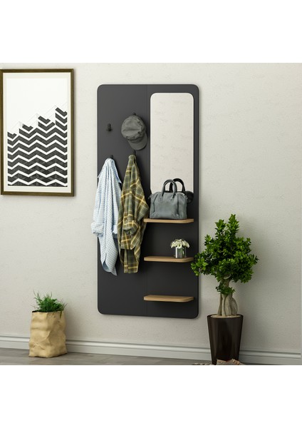 Buket Duvara Monte Askılık Antrasit fiyatları