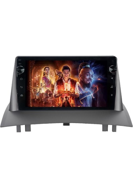 Renault Megane 2 Android Multimedya Carplay Oem 4gb RAM+64GB HDD Navigosyan Tuşlu Ekran