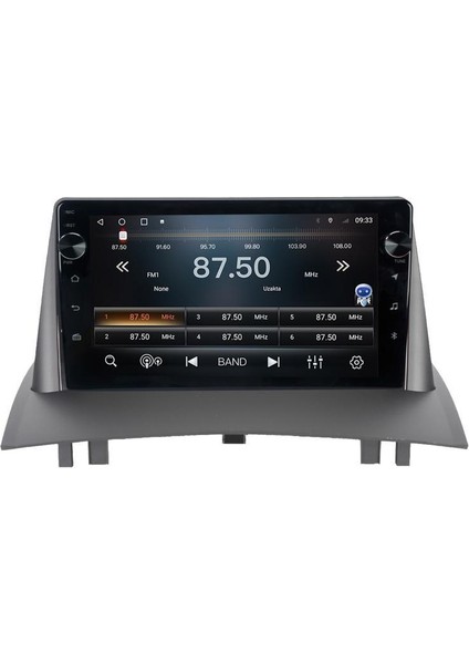 Renault Megane 2 Android Multimedya Carplay Oem 4gb RAM+64GB HDD Navigosyan Tuşlu Ekran modelleri