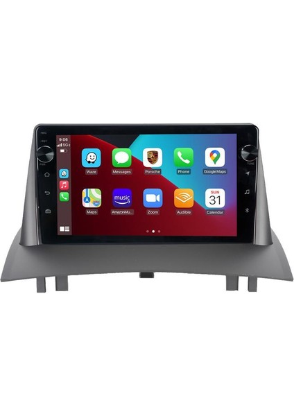 Renault Megane 2 Android Multimedya Carplay Oem 4gb RAM+64GB HDD Navigosyan Tuşlu Ekran fırsatları