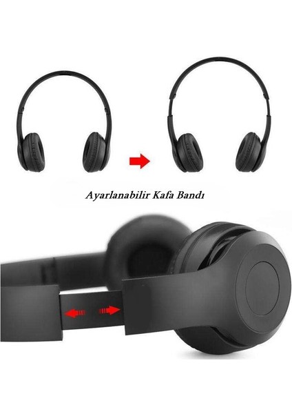 Katlanabilir Kulaküstü Bluetooth Kablosuz Kulaklık Stereo Wireless Headphones Bluetooth Pc Kulaklık fiyatları