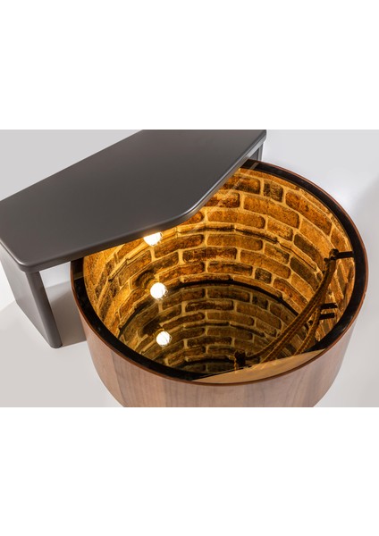 Woodwell 3D Boyutlu Sonsuz Modüllü Ikili Orta Sehpa