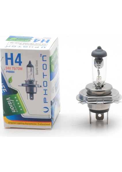 Photon H4 Longlife Dense Vision Far Ampulü 12V 60/55 Watt