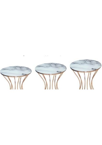 Brc Zigon Kumsaat Model Şık Beyaz Mermer Temper Cam Metal Roza Renk El Yapım fiyatları