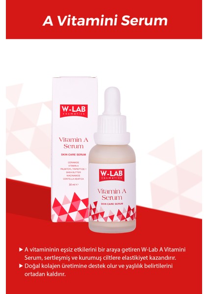 Kozmetik Vitamin A Serum 30 Ml