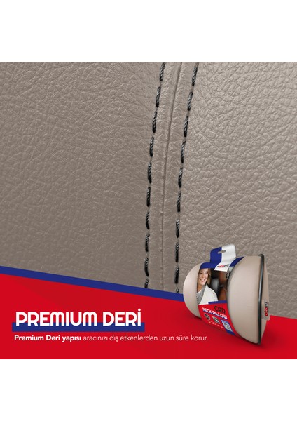 Premium Deri Boyun Destek Yastığı indirimleri