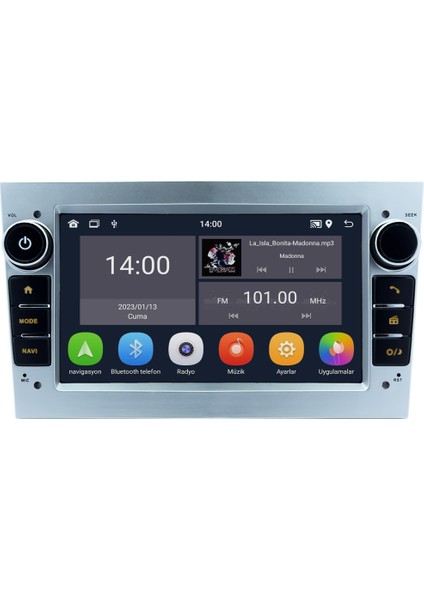 Opel Meriva Android Multimedya Sistemi (2003-2009)