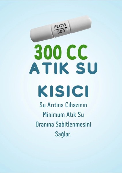 OXYGEN WATER  80 Gpd Çelik Tanklı Su Arıtma Cihazı 5-Tp