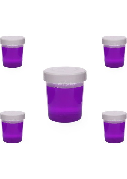 İdrar Numune Kabı 100 mL - Plastik Nonsteril Şişe - 750 Adetlik Toptan Set - Sızdırmaz Kapak