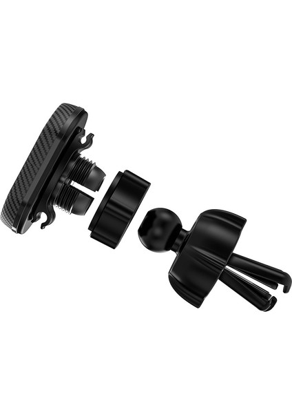 Magnetik Araç Telefon Tutucu Wiwu CH040 360 Derece Dönebilen Havalandırma Tasarım