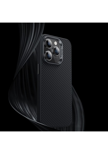 iPhone 15 Uyumlu Kılıf Karbon Fiber Magsafe Şarj Özellikli Benks Hybrid Armorpro 600D Kevlar Kapak indirimleri