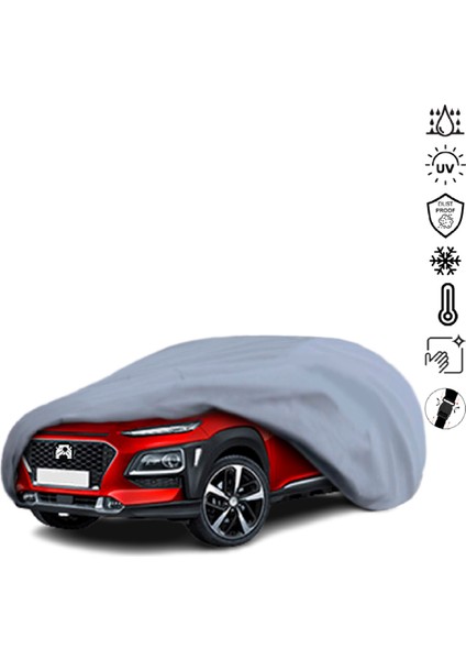 Hyundai Kona Araba Brandası Su Geçirmez Miflonlu 4 Mevsim Kullanıma Uygun