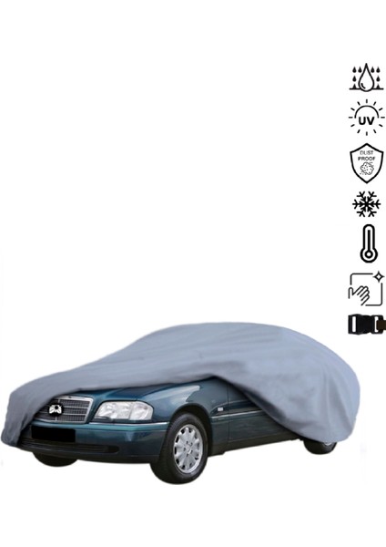 Mercedes Benz C W202 Araba Brandası Su Geçirmez Miflonlu 4 Mevsim Kullanıma Uygun