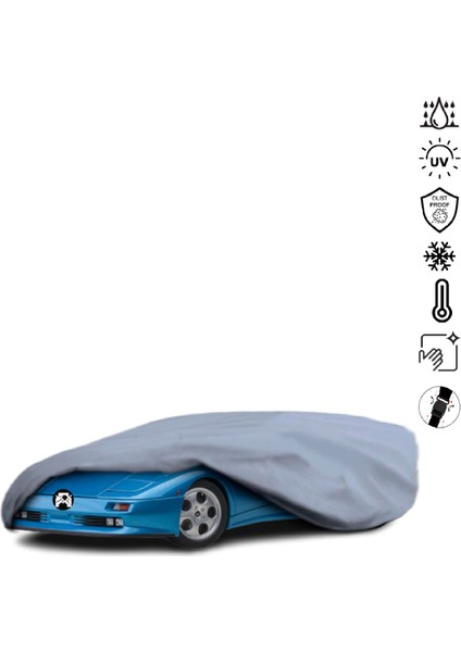 Lamborghini Diablo Araba Brandası Su Geçirmez Miflonlu 4 Mevsim Kullanıma Uygun