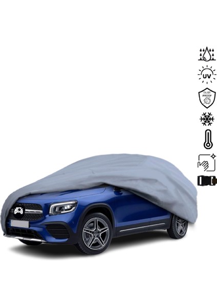 Mercedes Benz Glb Araba Brandası Su Geçirmez Miflonlu 4 Mevsim Kullanıma Uygun