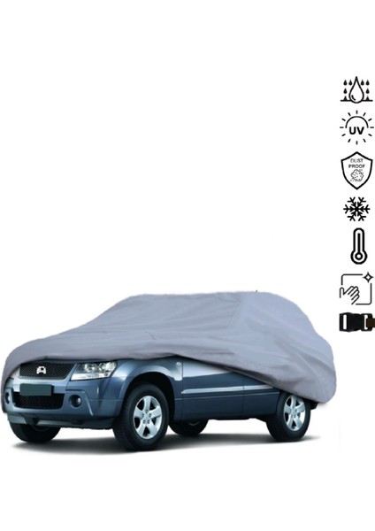 Suzuki Grand Vitara 3 (2005-2008) Araba Brandası Su Geçirmez Miflonlu 4 Mevsim Kullanıma Uygun