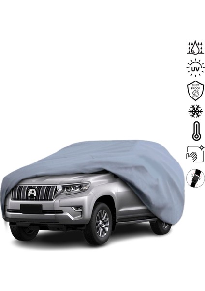 Toyota Land Cruiser 105 (1998-2005) Araba Brandası Su Geçirmez Miflonlu 4 Mevsim Kullanıma Uygun