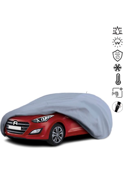 Hyundai I30 2 Coupe (2013-2015) Araba Brandası Su Geçirmez Miflonlu 4 Mevsim Kullanıma Uygun