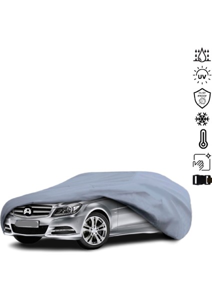 Mercedes Benz C C204 Coupe Araba Brandası Su Geçirmez Miflonlu 4 Mevsim Kullanıma Uygun