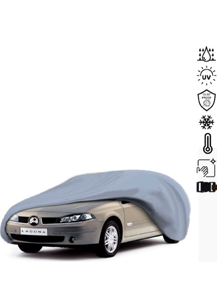 Renault Laguna 2 (2001-2008) Araba Brandası Su Geçirmez Miflonlu 4 Mevsim Kullanıma Uygun