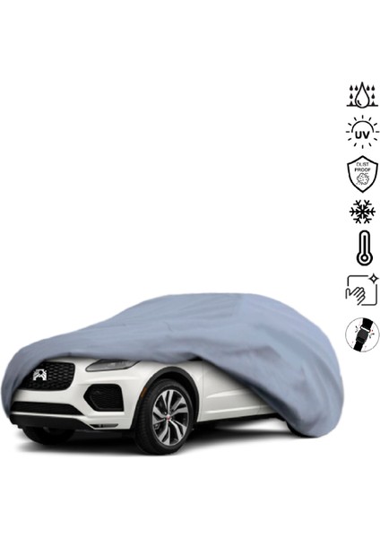 Jaguar E-Pace Araba Brandası Su Geçirmez Miflonlu 4 Mevsim Kullanıma Uygun