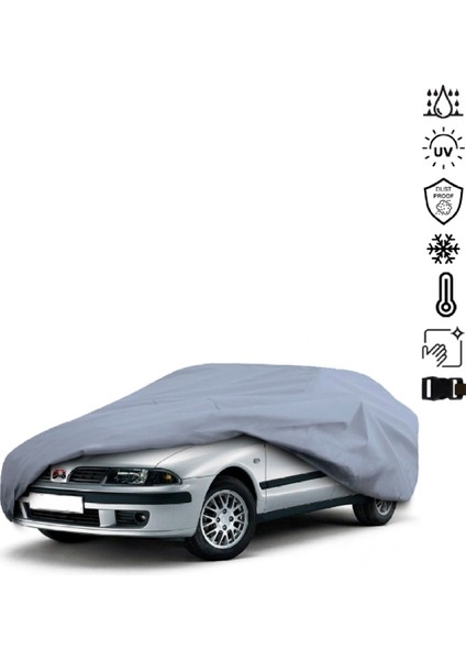 Mitsubishi Carisma Sedan Araba Brandası Su Geçirmez Miflonlu 4 Mevsim Kullanıma Uygun