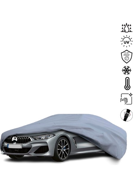Bmw 8 Serisi G16 Gran Coupe (2019-2022) Araba Brandası Su Geçirmez Miflonlu 4 Mevsim Kullanıma Uygun