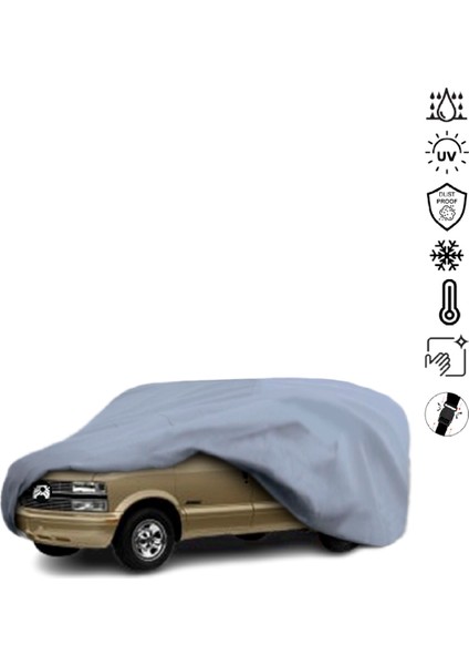 Chevrolet Astro Minivan (1985-2005) Araba Brandası Su Geçirmez Miflonlu 4 Mevsim Kullanıma Uygun