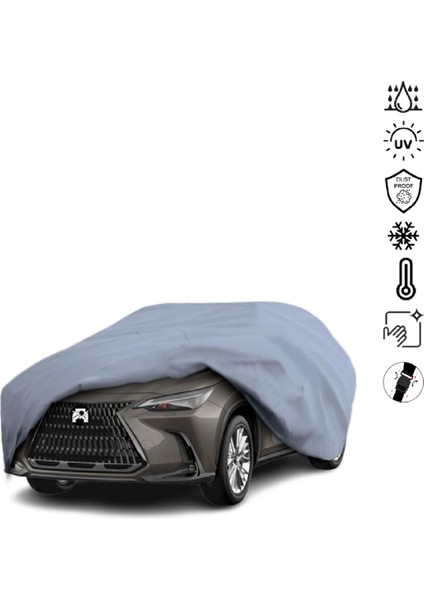 Lexus Nx 2 AZ20 (2021-) Araba Brandası Su Geçirmez Miflonlu 4 Mevsim Kullanıma Uygun