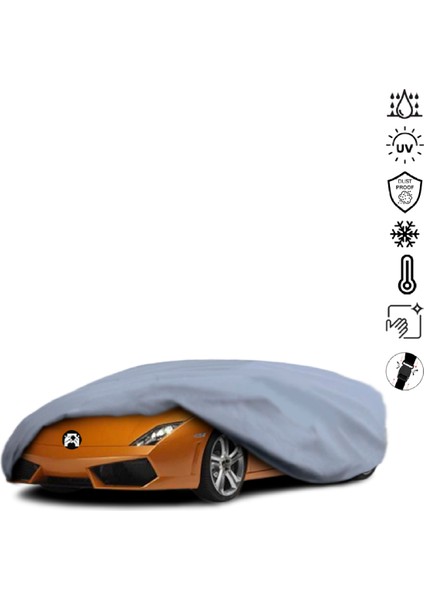 Lamborghini Gallardo Araba Brandası Su Geçirmez Miflonlu 4 Mevsim Kullanıma Uygun