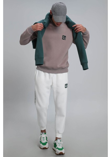 Owen Erkek Sweatshirt Vizon modelleri