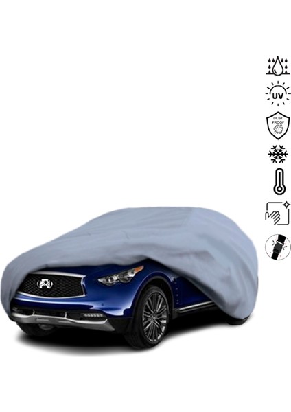 Infiniti QX70 Araba Brandası Su Geçirmez Miflonlu 4 Mevsim Kullanıma Uygun