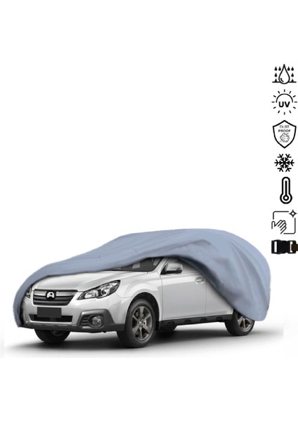 Subaru Outback 4 (2009-2014) Araba Brandası Su Geçirmez Miflonlu 4 Mevsim Kullanıma Uygun