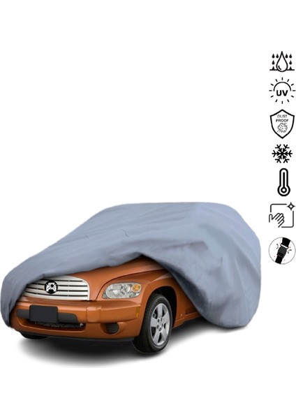 Chevrolet Hhr (2005-2011) Araba Brandası Su Geçirmez Miflonlu 4 Mevsim Kullanıma Uygun