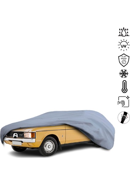 Ford Granada Araba Brandası Su Geçirmez Miflonlu 4 Mevsim Kullanıma Uygun