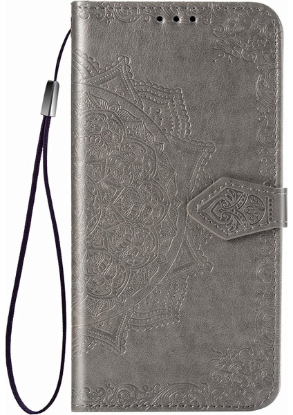 Samsung Galaxy A50S/A50/A30'LAR Için Kabartmalı Mandala Çiçek Cüzdan Stand Deri Kılıf (Yurt Dışından) fırsatları