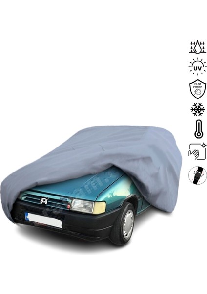 Fiat Uno Araba Brandası Su Geçirmez Miflonlu 4 Mevsim Kullanıma Uygun