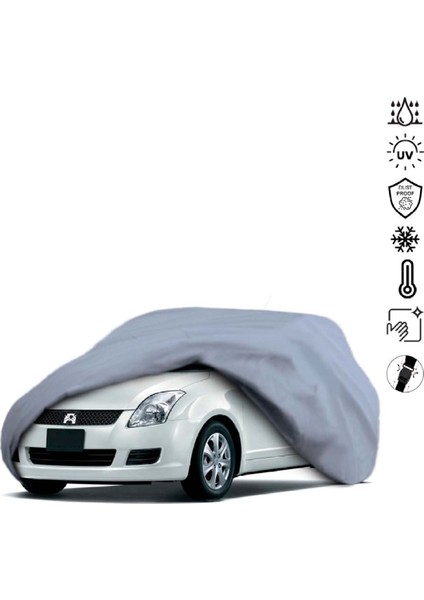 Suzuki Swift 4 (2004-2010) Araba Brandası Su Geçirmez Miflonlu 4 Mevsim Kullanıma Uygun