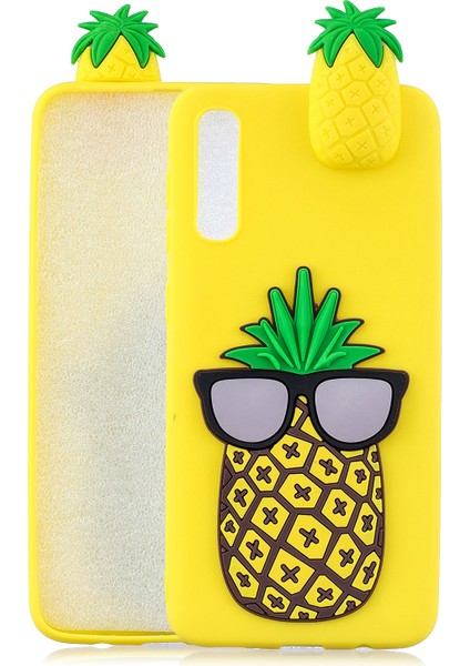 Samsung Galaxy A80/A90 Için Şeffaf Yumuşak Tpu Telefon Kabuğu Kaymaz Içsel (Yurt Dışından)