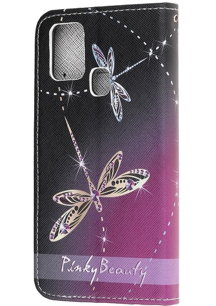 Mermer Doku Koruması Temperli Cam+Pc+Tpu Samsung Galaxy A91/S10 Lite-White Için (Yurt Dışından) modelleri