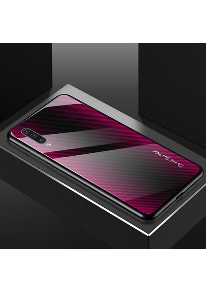 Samsung Galaxy A50/A50S/A30'LAR Için Karbon Fiber Doku Cam Geri+Tpu Hibrit Kılıf - (Yurt Dışından) fiyatları